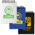 branded Sparky Pocket Notebook, from our range of promotional Spiral NoteBooks