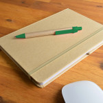 Promotional Journals &amp; Noteboooks - Venture A5 Natural Notebook / Matador Pen