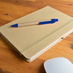 Promotional Journals &amp; Noteboooks - Venture A5 Natural Notebook / Matador Pen