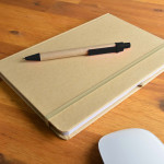 Promotional Journals &amp; Noteboooks - Venture A5 Natural Notebook / Matador Pen
