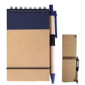 branded Tradie Cardboard Notebook with Pen, from our range of promotional Spiral NoteBooks