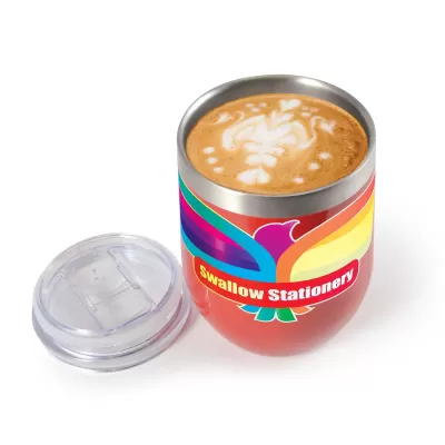 branded Cascade Coffee Cup 320ml, from our range of promotional Reusable Coffee Cups - Metal