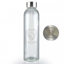 branded Capri Glass Bottle 550ml, from our range of promotional Drink Bottles - Glass