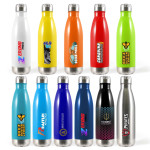 branded Soda Stainless Steel Drink Bottle 700ml, from our range of promotional Drink Bottles - Metal