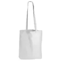 branded Coloured Cotton Long Handle Bag, from our range of promotional Cotton &amp; Calico Tote Bags