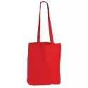 branded Coloured Cotton Long Handle Bag, from our range of promotional Cotton &amp; Calico Tote Bags