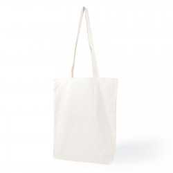 branded Get Crafty Folding Calico Bag and Crayons, from our range of promotional Cotton & Calico Tote Bags
