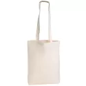 branded Calico Long Handle Bag, from our range of promotional Cotton &amp; Calico Tote Bags