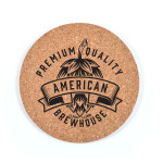 branded Villa Cork Round Coaster, from our range of promotional Coasters