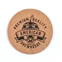 branded Villa Cork Round Coaster, from our range of promotional Coasters