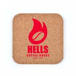branded Villa Cork Square Coaster, from our range of promotional Coasters