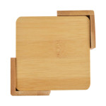 branded Tropic Bamboo Coasters Set of 6, from our range of promotional Coasters