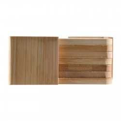 branded Tropic Bamboo Coasters Set of 6, from our range of promotional Coasters