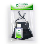 branded Deluxe Face Mask / Hand Sanitiser Pack, from our range of promotional Face Masks