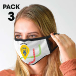 branded 3 Pack - Shield Face Masks, from our range of promotional Face Masks