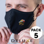 branded 5 Pack - Deluxe Face Masks, from our range of promotional Face Masks