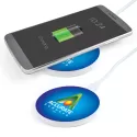 branded Arc Round Wireless Charger, from our range of promotional Phone Accessories