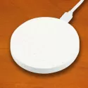 branded Arc Eco Round Wireless Charger, from our range of promotional Phone &amp; Tablet Chargers