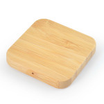 Phone &amp; Tablet Chargers  - Arc Square Bamboo Wireless Charger