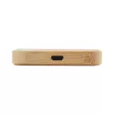 branded Arc Square Bamboo Wireless Charger, from our range of promotional Phone &amp; Tablet Chargers