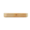 branded Arc Square Bamboo Wireless Charger, from our range of promotional Phone &amp; Tablet Chargers