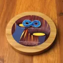 branded Bamboo Ranger Fast Wireless Charger, from our range of promotional Phone &amp; Tablet Chargers