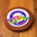 branded Wood Ranger Fast Wireless Charger, from our range of promotional Phone &amp; Tablet Chargers