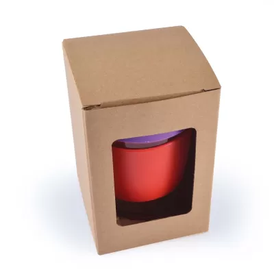 branded Vienna Coffee Cup with M&Ms, from our range of promotional Reusable Coffee Cups - Glass