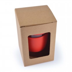 branded Vienna Coffee Cup / Silicone Lid 320ml, from our range of promotional Reusable Coffee Cups - Glass
