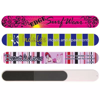 branded New Vogue Nail File, from our range of promotional Manicure Sets