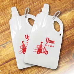 Drink Bottles - Plastic  - Spritz 700ml Collapsible Water Bottle