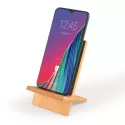 branded Apollo Bamboo Phone Stand, from our range of promotional Phone Accessories