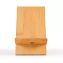 branded Apollo Bamboo Phone Stand, from our range of promotional Phone Accessories