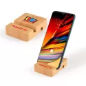 branded Rascal Bamboo Tablet &amp; Phone Stand, from our range of promotional Phone Accessories