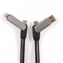 branded Volt Combo Cable, from our range of promotional USB Hubs & Cables