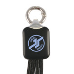branded Kinetic Square Glow Cable, from our range of promotional USB Hubs &amp; Cables