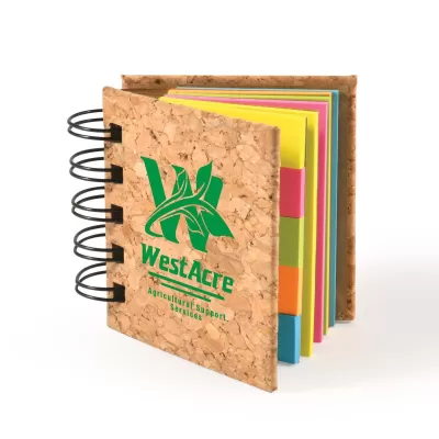 branded Codex Cork Sticky Notes, from our range of promotional Printed Post It Notes