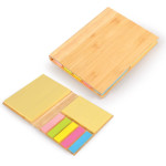 branded Lumix Bamboo Sticky Notes, from our range of promotional Printed Post It Notes