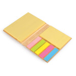 branded Lumix Bamboo Sticky Notes, from our range of promotional Printed Post It Notes