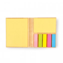 branded Lumix Bamboo Sticky Notes, from our range of promotional Printed Post It Notes