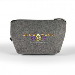 branded Montana RPET Felt Cosmetic Bag, from our range of promotional Toiletry Bags