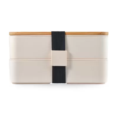branded Stax Eco Lunch Box with Phone Holder Lid, from our range of promotional Homeware Products