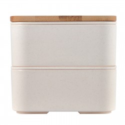 branded Stax Eco Lunch Box with Phone Holder Lid, from our range of promotional Homeware Products