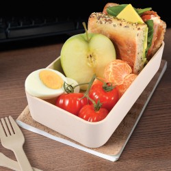 branded Stax Eco Lunch Box with Phone Holder Lid, from our range of promotional Homeware Products