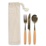 branded Savour Cutlery Set in Pouch, from our range of promotional Homeware Products