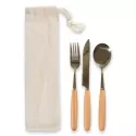 branded Savour Cutlery Set in Pouch, from our range of promotional Homeware Products