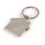 branded House Bamboo Zinc Keytag, from our range of promotional Metal Keyrings