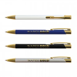 branded Napier Pen Metal (Gold Edition), from our range of promotional Metal Promotional Pens