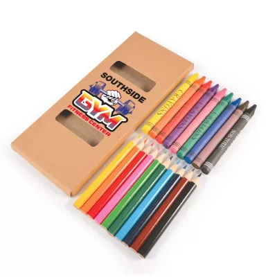 branded Mural Pencil / Crayon Set, from our range of promotional Pencils
