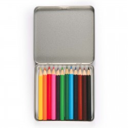 branded Doodle 12 Pencils in Tin, from our range of promotional Pencils